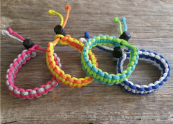 アウトドアコードでつくるブレスレット