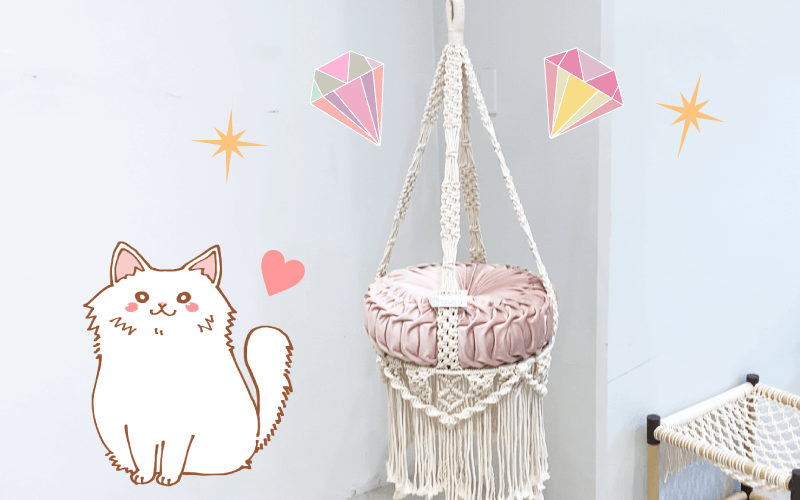 可愛いうちの子のために作ろう！新刊「結んでつくるマクラメの猫